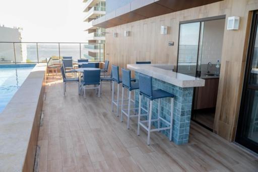 Apartmán Smart Farol Da Barra - Vista Mar Com Varanda Arejada Salvador Exteriér fotografie